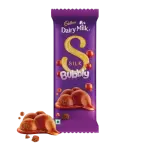 Cadbury Dairy Milk Silk Bubbly Chocolate Bar
